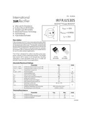 IRFR5305PBF datasheet.datasheet_page 1