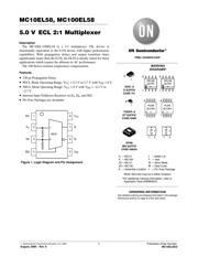 MC100EL58MNR4G 数据规格书 1