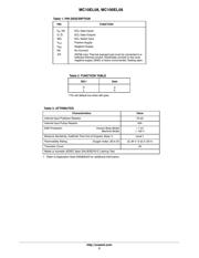 MC100EL58MNR4G datasheet.datasheet_page 2