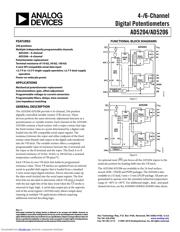 AD5204BN10 datasheet.datasheet_page 1