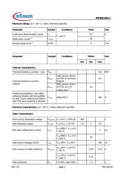 IPB90R340C3 datasheet.datasheet_page 2