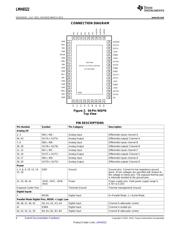 LMH6522SQE/NOPB 数据规格书 6