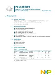 PBSS4032PZ,115 数据规格书 1