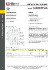 HMC629LP4ETR 数据规格书 3