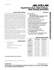 MAX4633CSET datasheet.datasheet_page 1