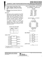 SN74S38NE4 datasheet.datasheet_page 1