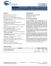 CY7C2270XV18-633BZXC datasheet.datasheet_page 1