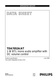 TDA7052AT/N2,118 数据规格书 1
