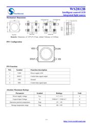 WS2812B BLACK datasheet.datasheet_page 2