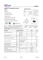 BSD316SN H6327 datasheet.datasheet_page 1