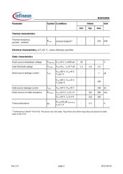 BSD316SN H6327 datasheet.datasheet_page 2