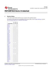 MSP430F5510CY 数据规格书 1