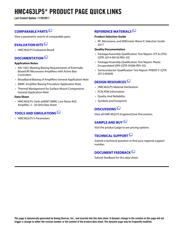 HMC463LP5ETR datasheet.datasheet_page 2