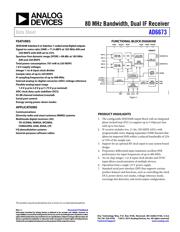 AD9970BCPZRL7 Datenblatt PDF