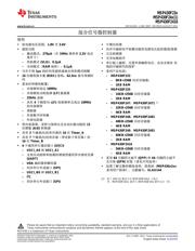 MSP430F2481 datasheet.datasheet_page 1