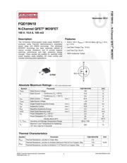 FQD19N10 datasheet.datasheet_page 2