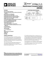 ADN4600 数据规格书 1
