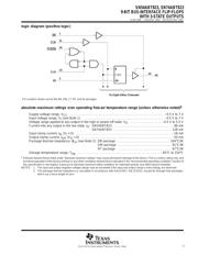 SN74ABT823DWR 数据规格书 3