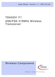 TDA5251 数据规格书 3