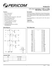 PI3B16226 datasheet.datasheet_page 1