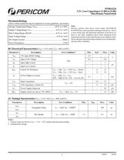 PI3B16226 datasheet.datasheet_page 2