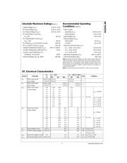 NC7SZ374L6X datasheet.datasheet_page 3