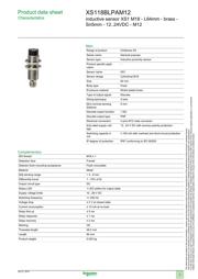 XS118BLPAM12 datasheet.datasheet_page 1