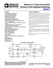 ADN2819ACPZ-CML datasheet.datasheet_page 1