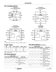 ISL54222AIUZ-T 数据规格书 2