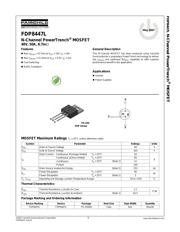 FDP8447L datasheet.datasheet_page 1