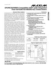 MAX913CSA+T Datenblatt PDF