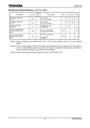 TLP115 datasheet.datasheet_page 4