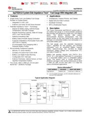 BQ27520YZFR-G4 datasheet.datasheet_page 1