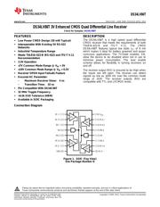 DS34LV86TMX/NOPB 数据规格书 1