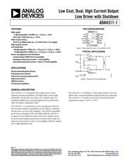 ADA4311-1ARHZ datasheet.datasheet_page 1