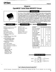 FDA215P 数据规格书 1