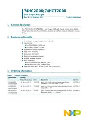 74HC2G08DC,125 datasheet.datasheet_page 1