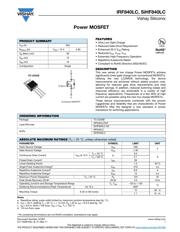 IRF840LC 数据规格书 1