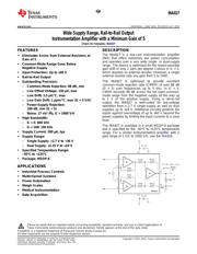 INA827AIDGKR Datenblatt PDF