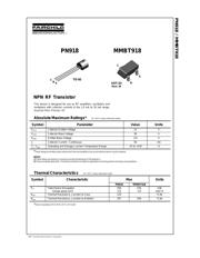 MMBT918 datasheet.datasheet_page 1