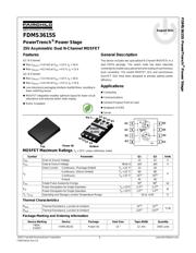 FDMS3615S datasheet.datasheet_page 1