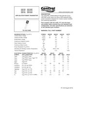 2N5192 SL H Datenblatt PDF