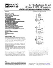 ADM3491 datasheet.datasheet_page 1