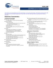 S25FL129P0XNFI003 datasheet.datasheet_page 2