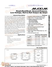 LMX321 数据规格书 1