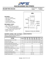 KBL608 数据规格书 1