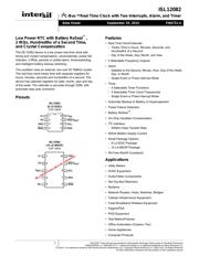 ISL12082IUZ datasheet.datasheet_page 1