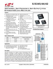 SI5344B-B-GM Datenblatt PDF