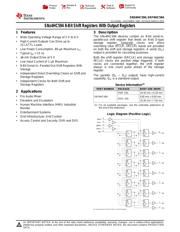 SN74HC594DE4 datasheet.datasheet_page 1