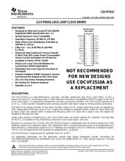 CDCVF2510 datasheet.datasheet_page 1